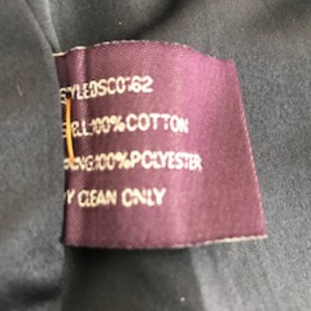 DUKE&DIGHAM MENS BLUE VELOUR SMOKING JACKET - Picture 12 of 12
